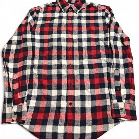 Croft & Barrow ~ Shirt ~ Men’s ~ Small ~ Flannel ~ Plaid ~ Long Sleeves - Picture 9 of 16